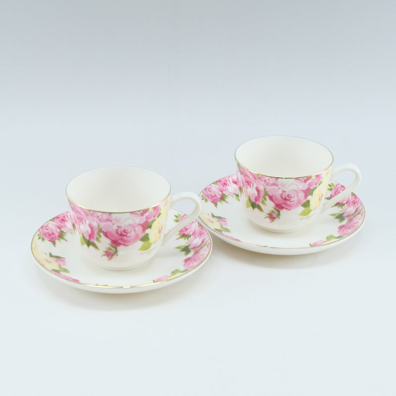 【Givenchy】ジバンシー フラワー モチーフ 食器
 カップ＆ソーサー×2
