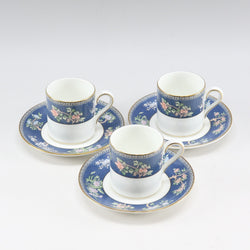 ウェッジウッド　カップ&ポットセット　廃盤品　ブルーサイアム Wedgwood】ウェッジウッド ブルー サイアム 食器 – NISHIKINO VINTAGE