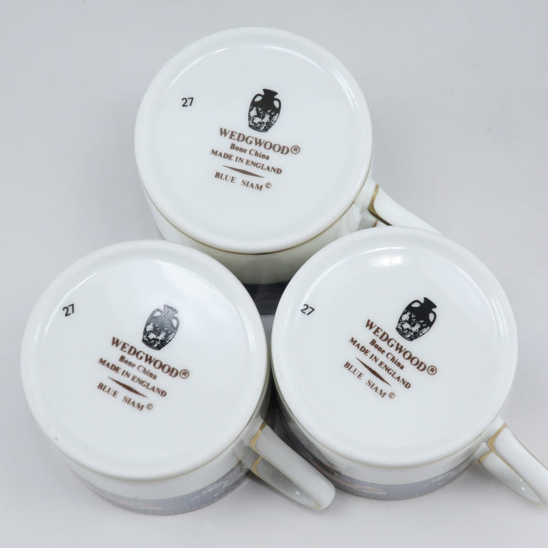 BLUE SIAM　ウェッジウッド　美品　3点セット Wedgwood】ウェッジウッド ブルー サイアム 食器 – NISHIKINO VINTAGE