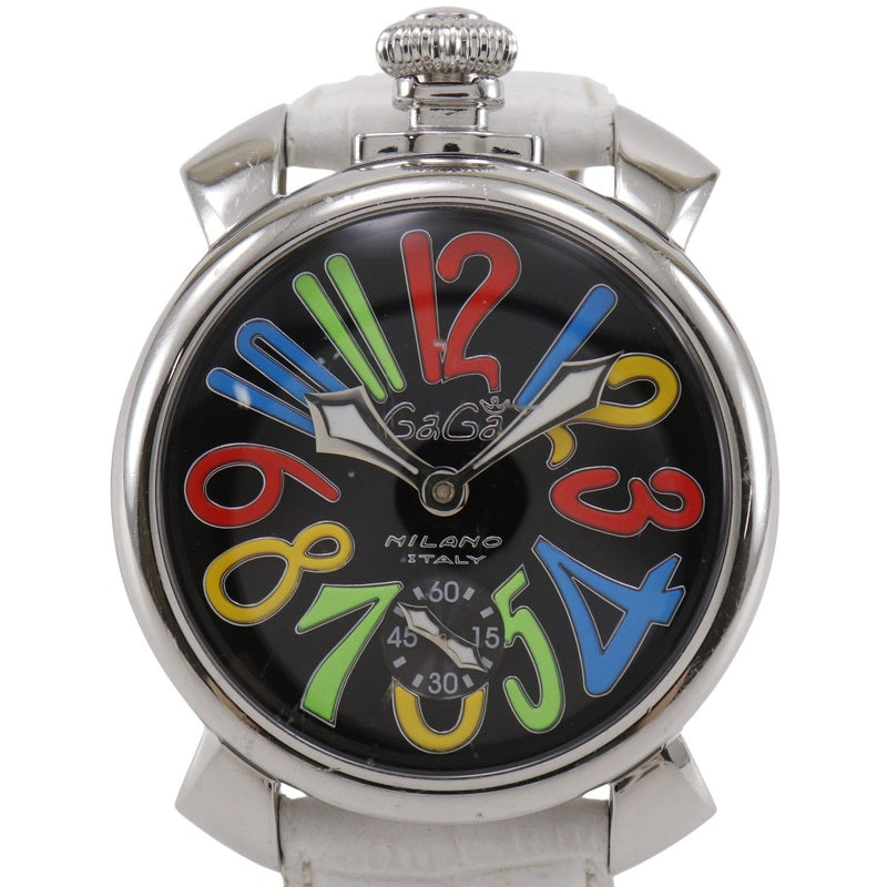 [Gaga Milano] Montre Gaga Milano Manuelle 48 
 Remontage manuel