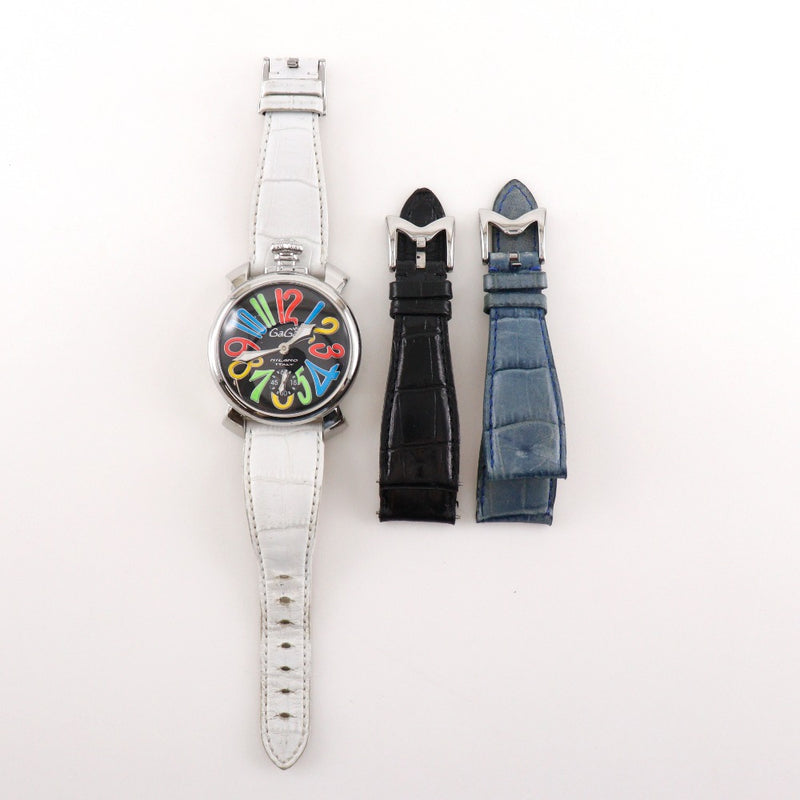 [Gaga Milano] Montre Gaga Milano Manuelle 48 
 Remontage manuel