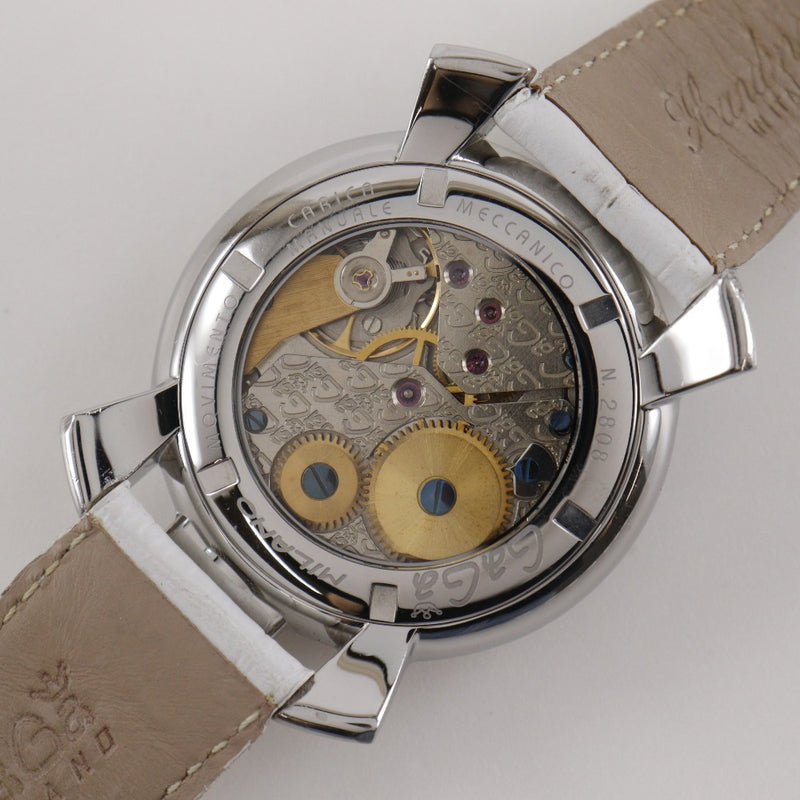 [Gaga Milano] Montre Gaga Milano Manuelle 48 
 Remontage manuel