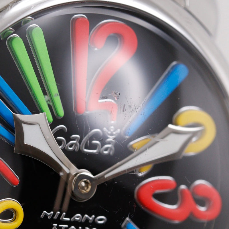 [Gaga Milano] Montre Gaga Milano Manuelle 48 
 Remontage manuel