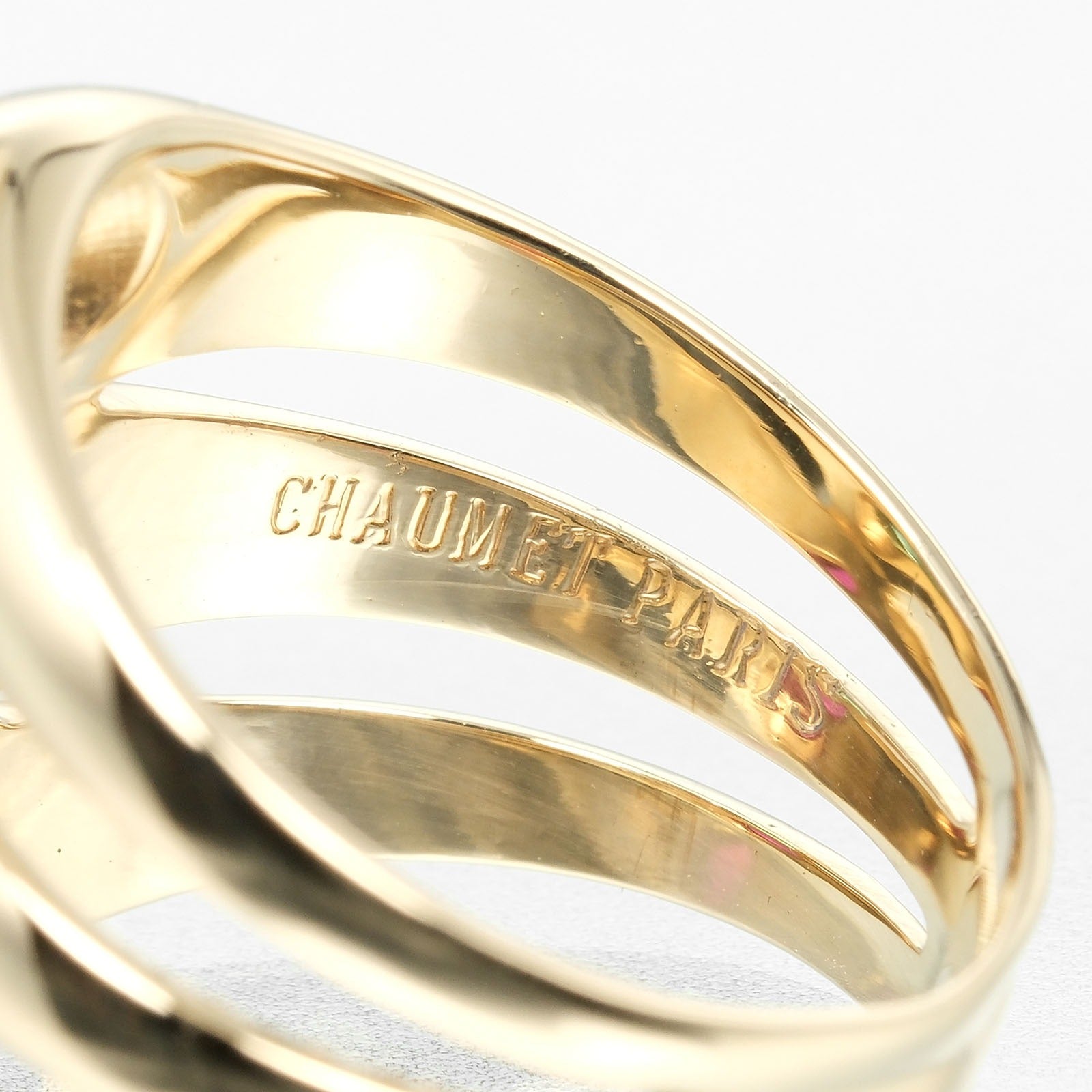 ヴィンテージ CHAUMET ショーメ リング K18YG 10号 楽天市場】ショーメ Chaumet ヴィンテージ マルチストーン 10.5