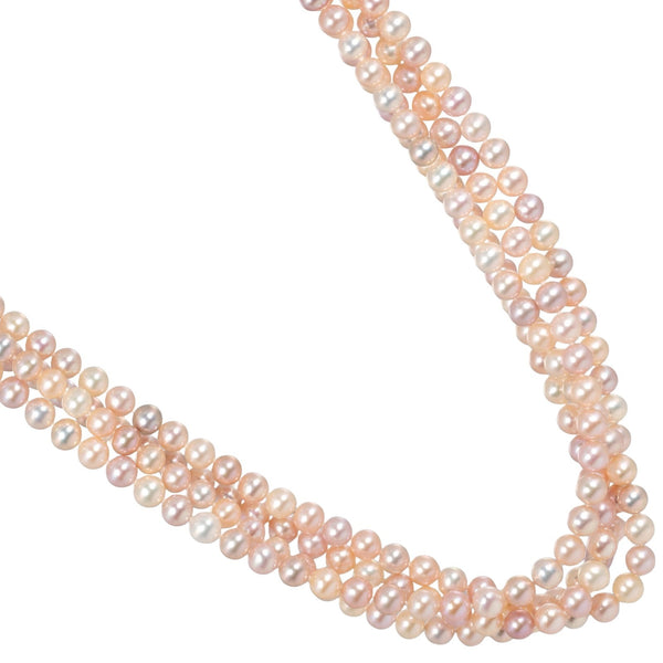 [TIFFANY&Co.]TIFFANY&Co.
 200cm Pearl approx. 7.0mm Necklace
 Silver 925 x Pearl Approx. 144g 78.7" Pearl 0.3" Women