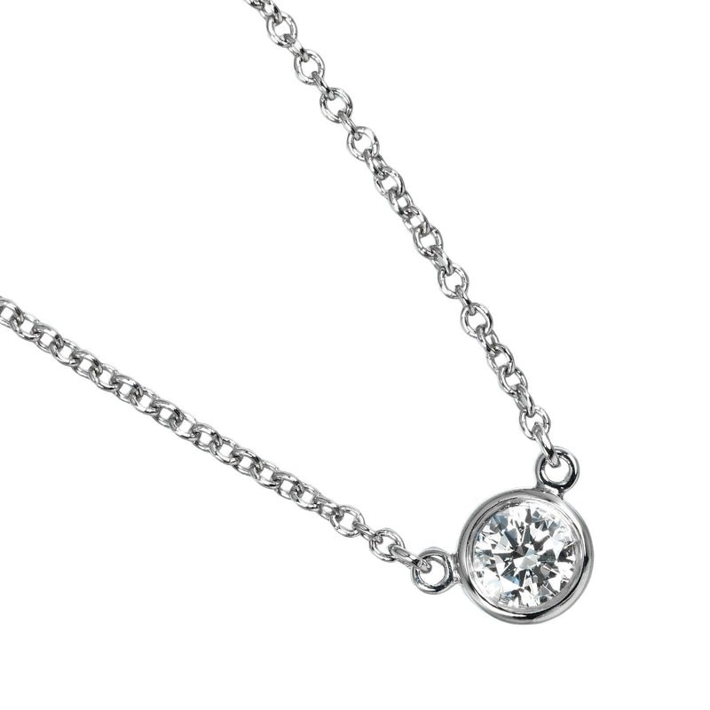 【TIFFANY&Co.】ティファニー バイザヤード ネックレス
 0.19ct VS1/G/3EX