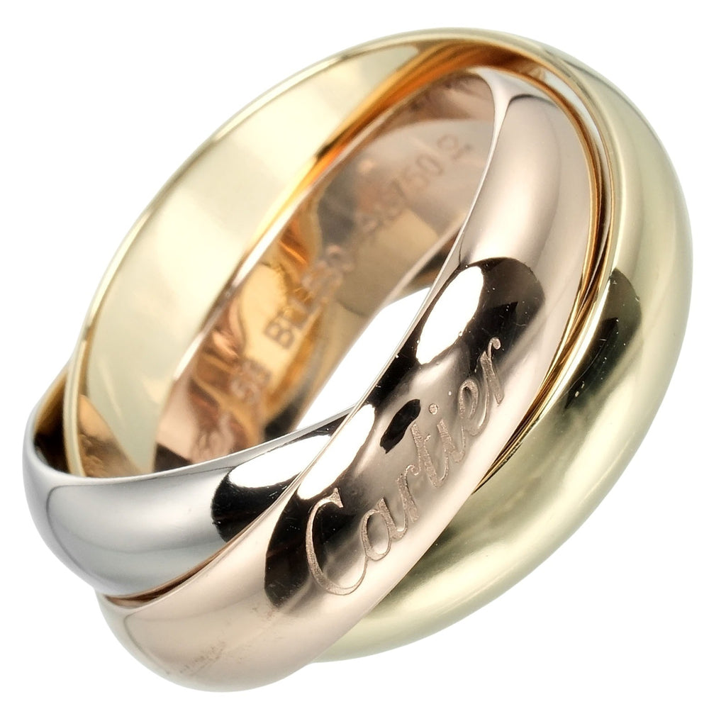 CARTIER】カルティエ トリニティリング リング・指輪 18.5号 CARTIER】カルティエ トリニティリング リング・指輪 18.5号