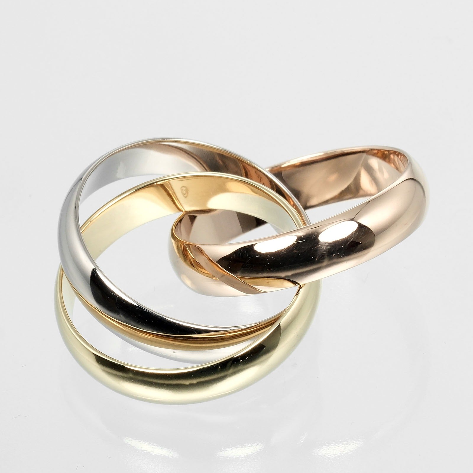 CARTIER】カルティエ トリニティリング リング・指輪 18.5号