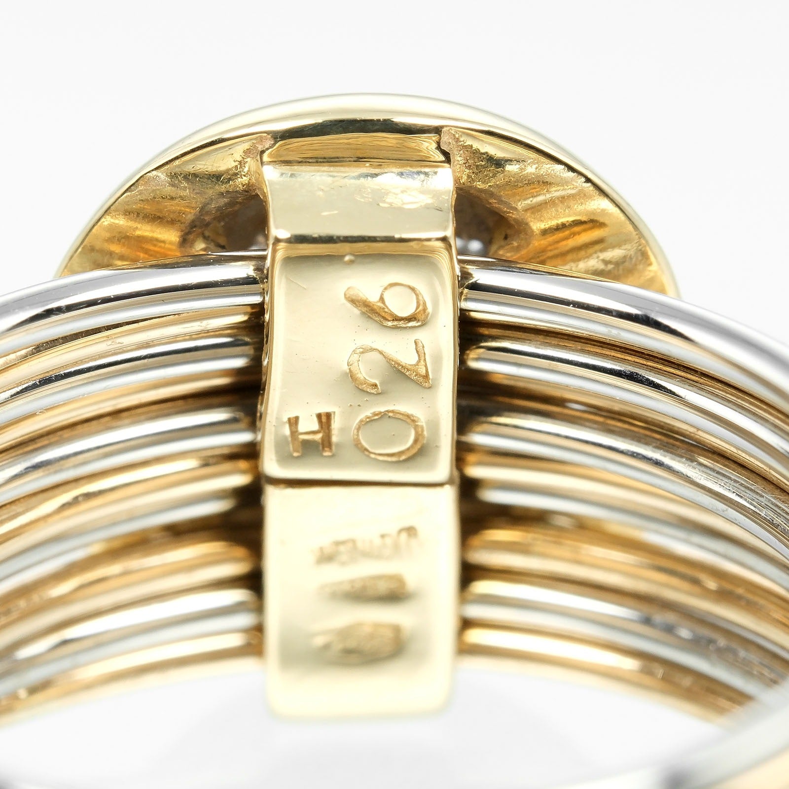 Damiani】ダミアーニ 10連リンク ヴィンテージ リング・指輪 14号