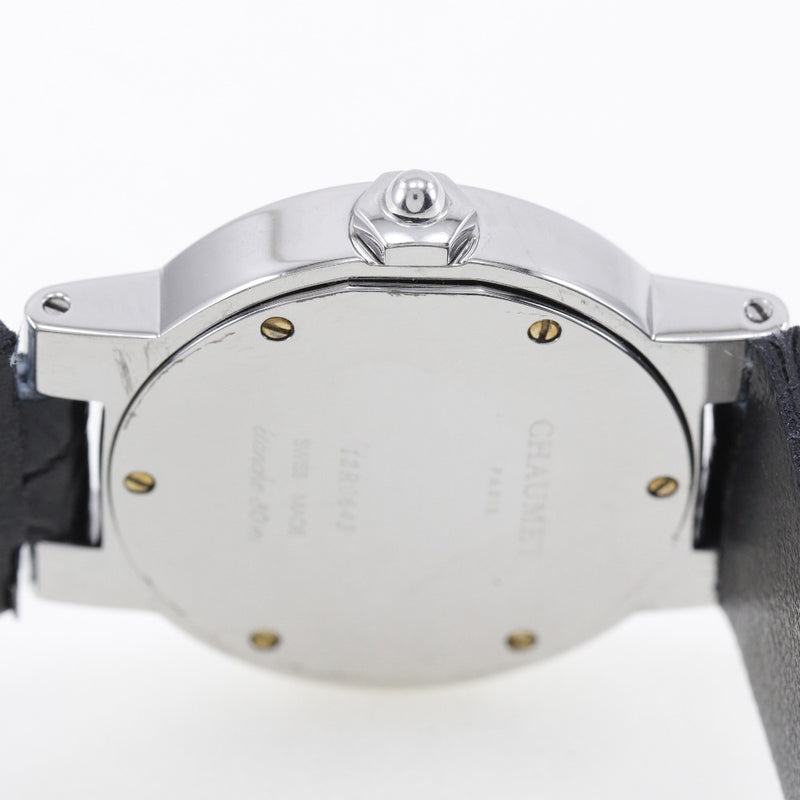 [chaumet] shome 
 手表 
 不锈钢X鳄鱼石英模拟展示青铜表盘女士