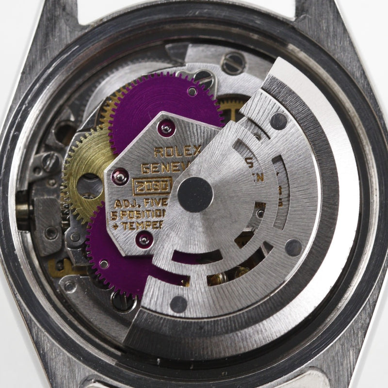 [劳力士]劳力士 
 牡蛎目的手表 
 日期2系列6917不锈钢自动银盘牡蛎永久女士