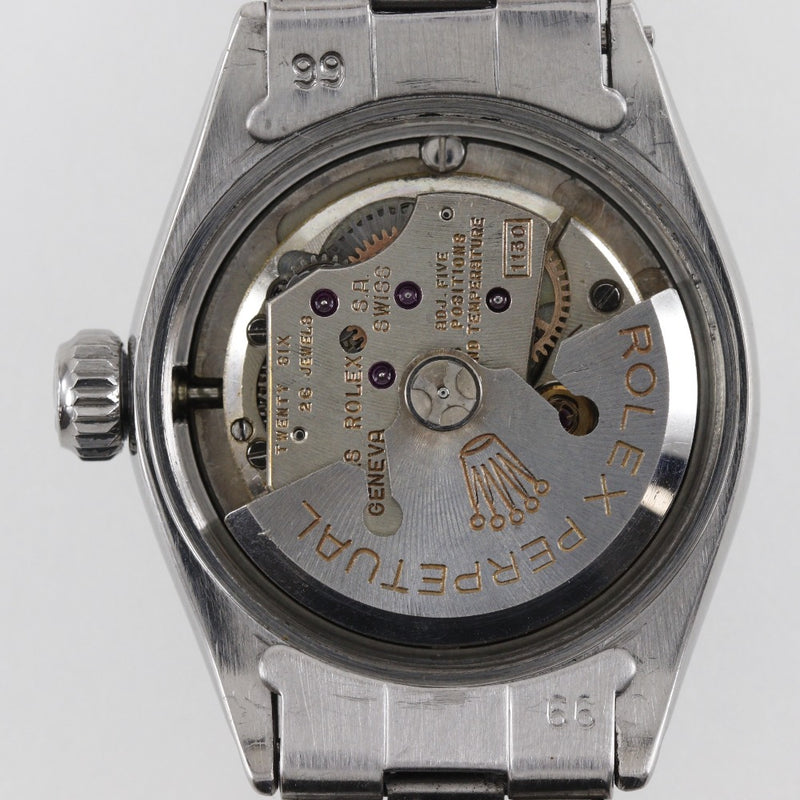 [Rolex] rolex 
 Reloj del propósito de las ostras 
 22 Cal.1300 6618 Automático de acero inoxidable Oyster Oyster Perpetual Ladies A-Rank