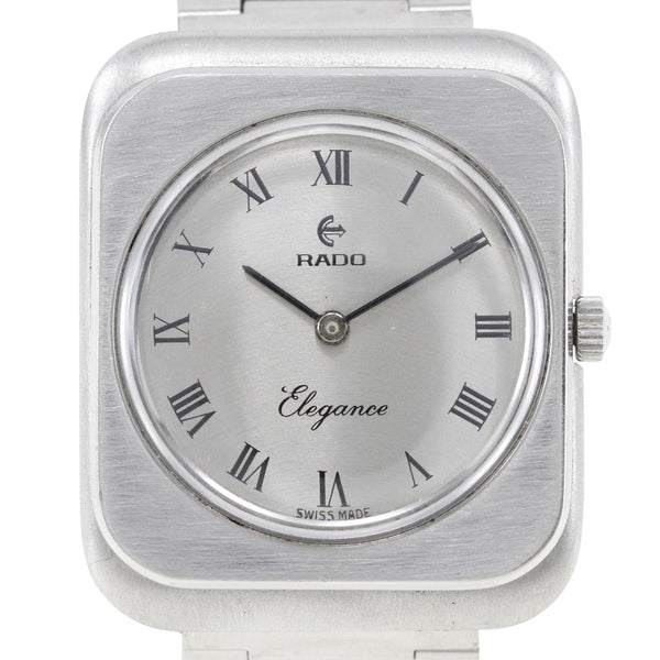 【RADO】ラドー
 エレガンス 腕時計
 cal.503 ステンレススチール 手巻き シルバー文字盤 Elegance メンズ