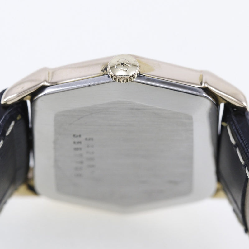 [通用基因]通用日内瓦 
 手表 
 不锈钢X皮革手 - 卷金表盘女士