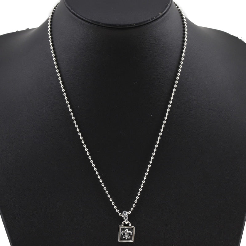 [Chrome Hearts] Chrome Hearts Frame de Bs Collier Flare Silver 925 x Diamond environ 11,4 g Bs Flare Unisexe