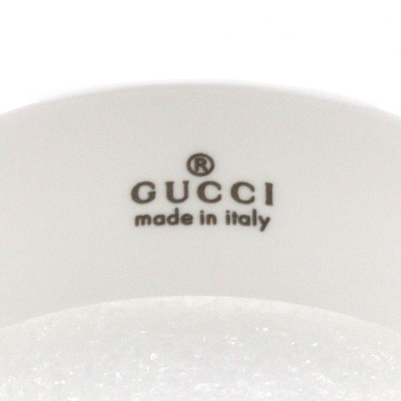 [Gucci] Gucci 
 Icono GG 11.5 Anillo / anillo 
 K18 Oro amarillo x Zirconia Blanco aproximadamente 4.7g icono GG Damas A-Rank