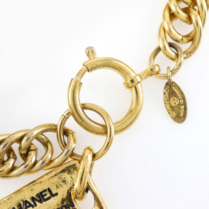 [CHANEL] Chanel 
 Bracelet 
 Gold plating about 58.2g Ladies