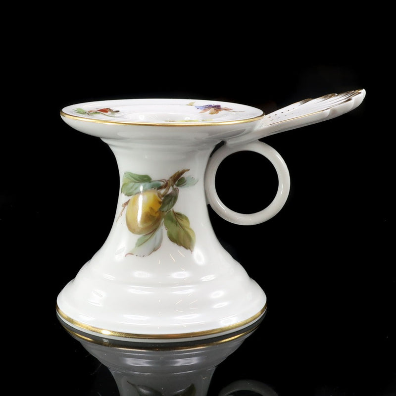 Meissen】マイセン 花と果物 キャンドルホルダー ( キャンドルスタンド