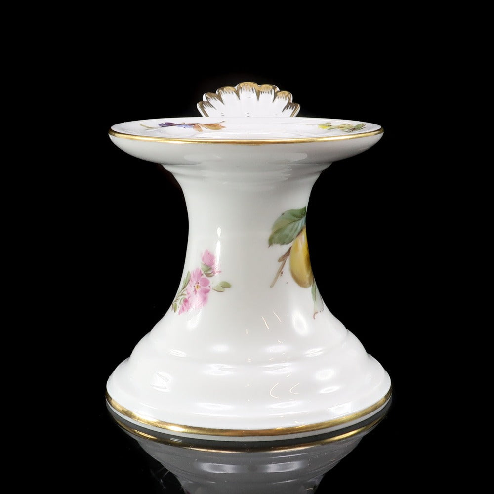 Meissen】マイセン 花と果物 キャンドルホルダー ( キャンドルスタンド