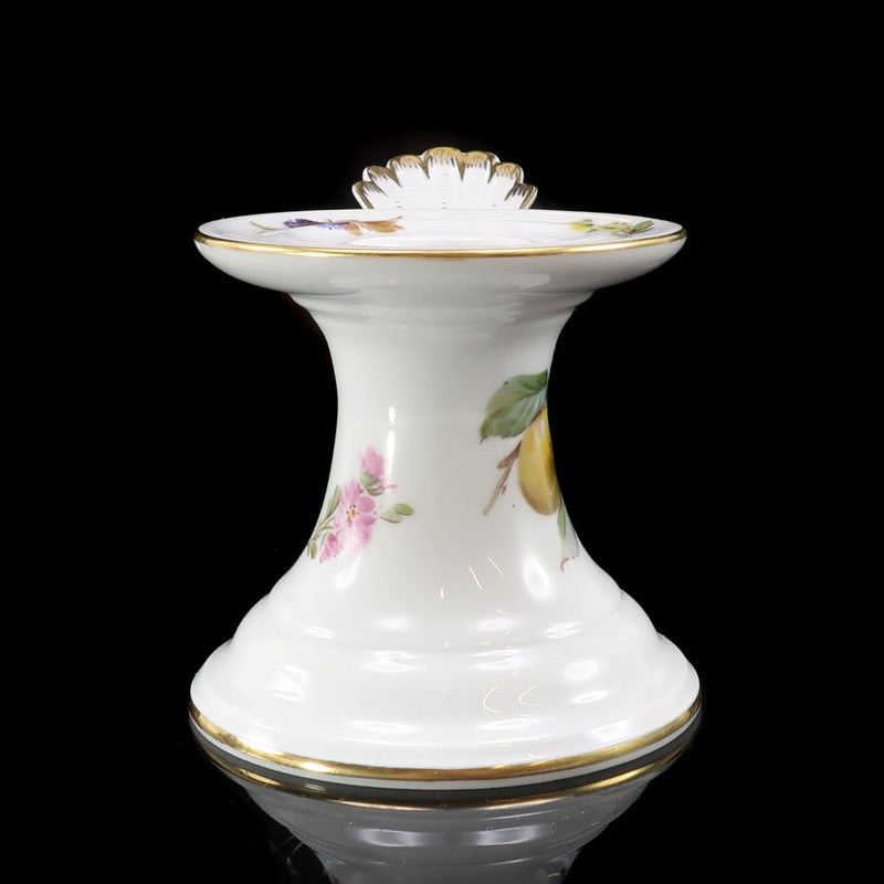 Meissen】マイセン 花と果物 キャンドルホルダー ( キャンドルスタンド