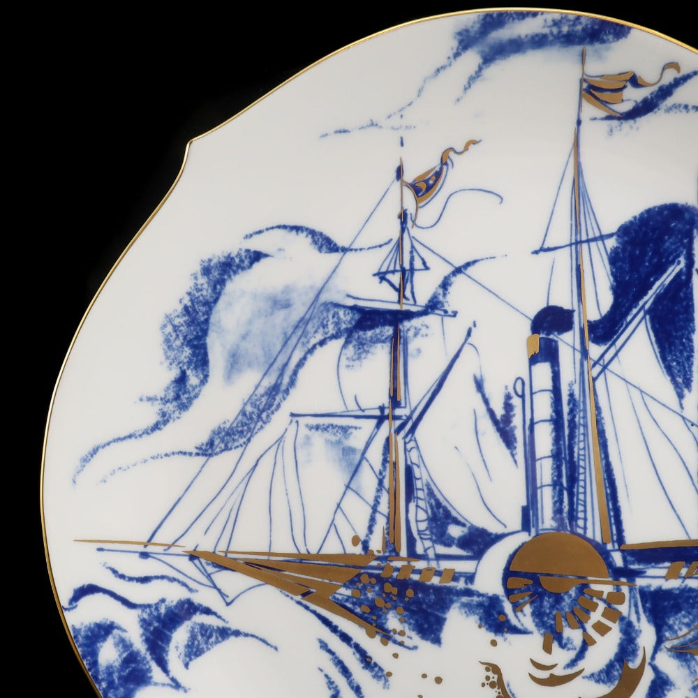 Meissen] Meissen 邮轮(Solvey) 2001Year Plate 餐具– NISHIKINO