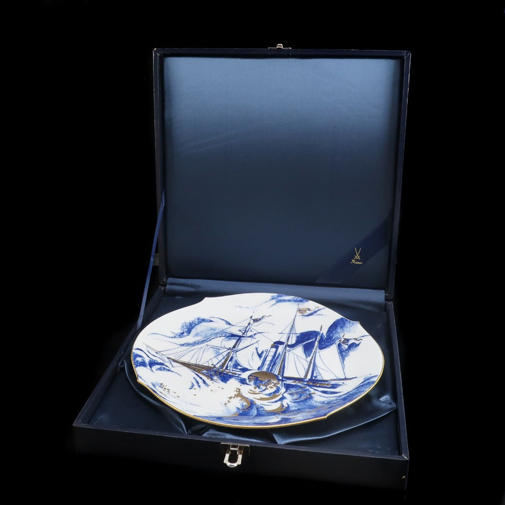 Meissen] Meissen 邮轮(Solvey) 2001Year Plate 餐具– NISHIKINO