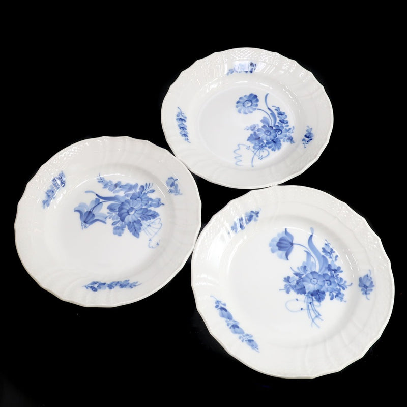 ロイヤルコペンハーゲン　6客 Royal Copenhagen】ロイヤルコペンハーゲン ブルーフラワー プレート 6