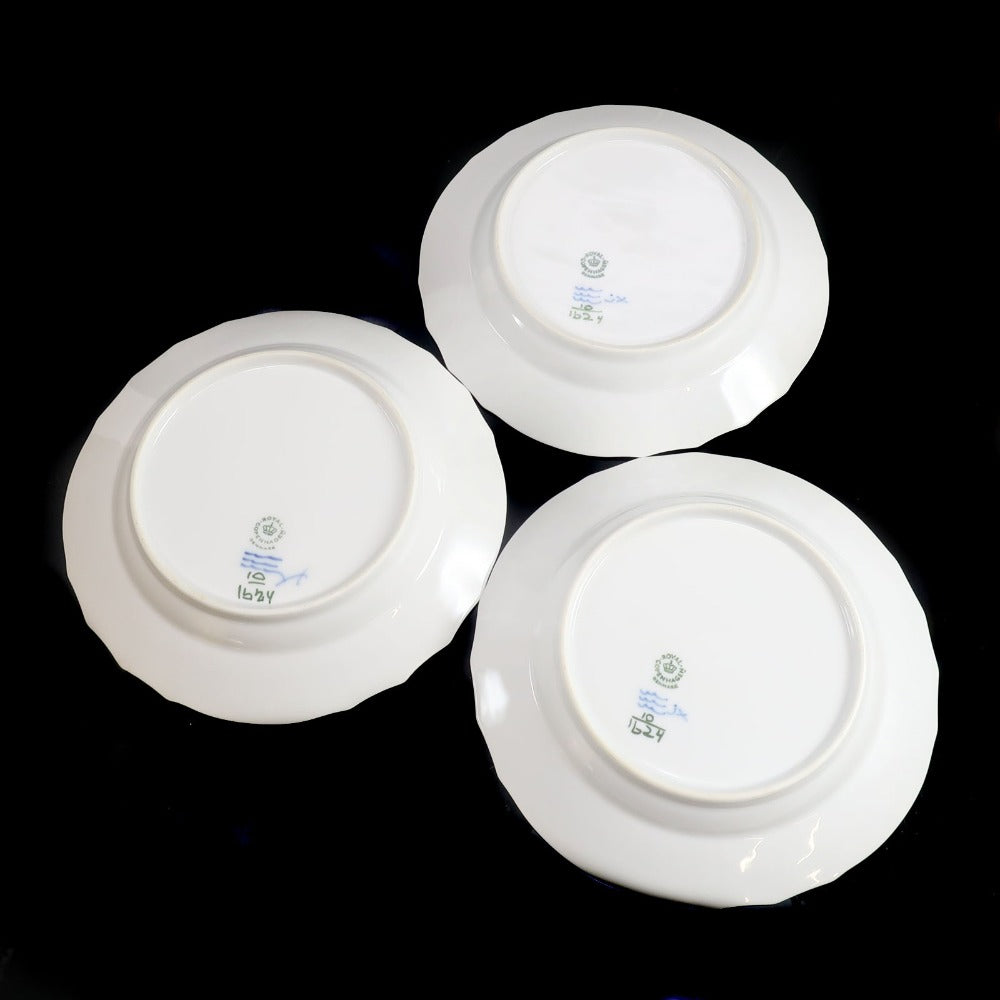 ロイヤルコペンハーゲン　6客 Royal Copenhagen】ロイヤルコペンハーゲン ブルーフラワー プレート 6