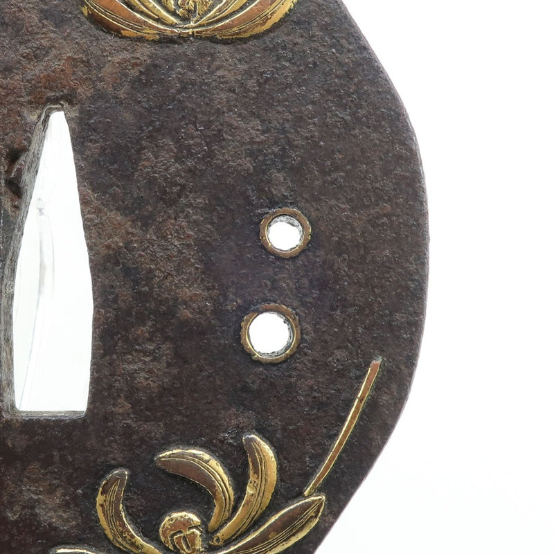 時代刀装具 鉄製 金象嵌 彼岸花文 鍔 骨董品 – NISHIKINO VINTAGE KYOTO