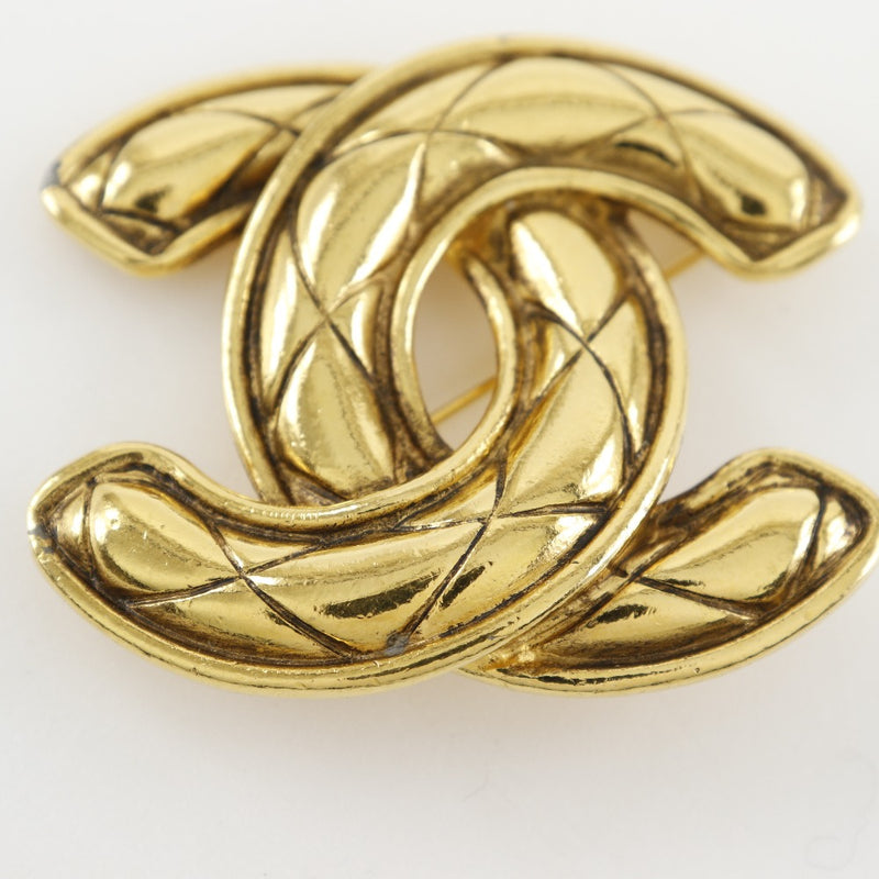 CHANEL】シャネル マトラッセ ココマーク ブローチ – NISHIKINO