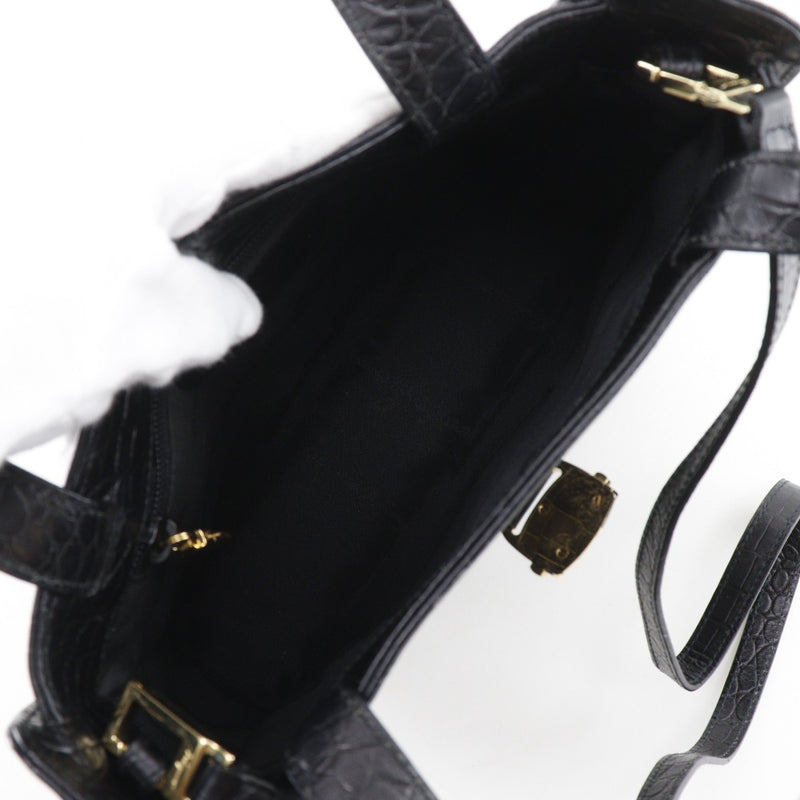 Salvatore Ferragamo】サルヴァトーレフェラガモ ロゴ ハンドバッグ DY 