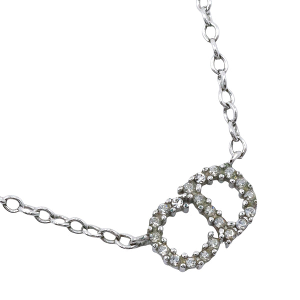 Dior】クリスチャンディオール キーリング 金メッキ×レザー 赤