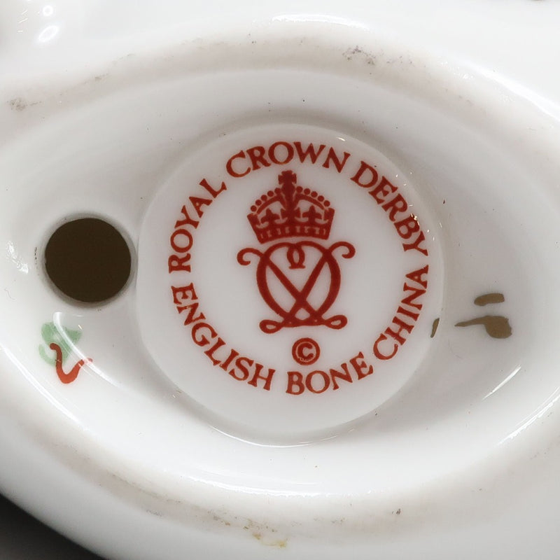 Royal Crown Derby】ロイヤルクラウンダービー 豚 鼠 置物 2点 置物