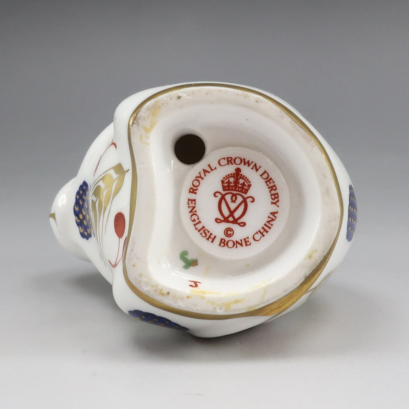 Royal Crown Derby】ロイヤルクラウンダービー 豚 鼠 置物 2点 置物