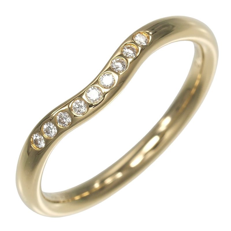 【TIFFANY&Co.】ティファニー カーブドバンド リング・指輪
 11号