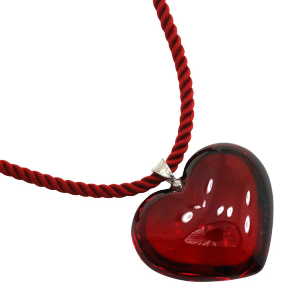 【Baccarat】バカラ ロマンスハート ネックレス