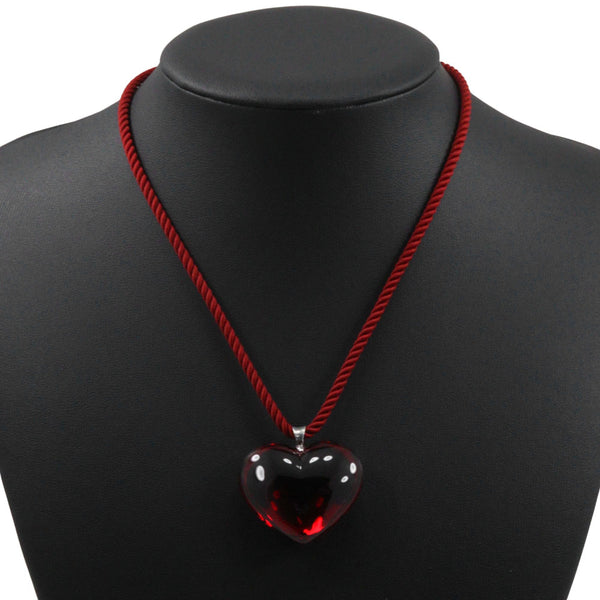 【Baccarat】バカラ ロマンスハート ネックレス