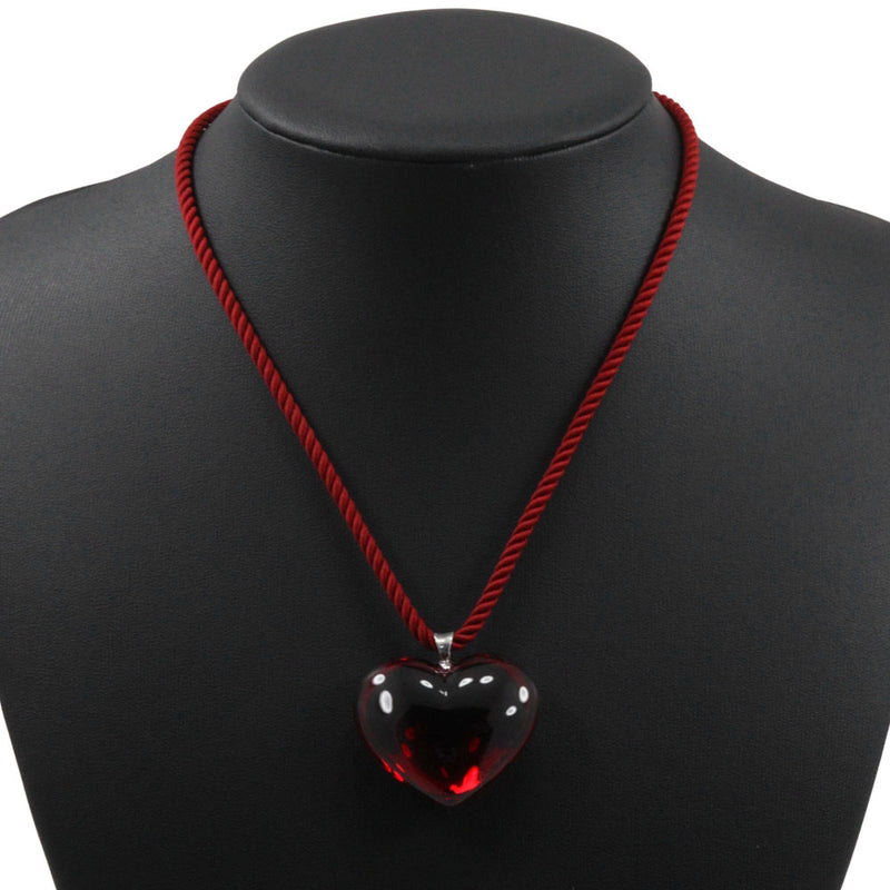 【Baccarat】バカラ ロマンスハート ネックレス