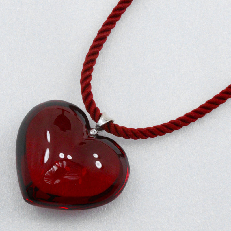 【Baccarat】バカラ ロマンスハート ネックレス