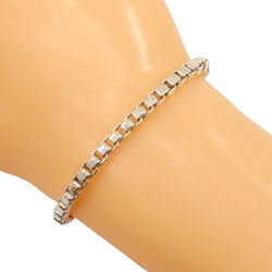 [Tiffany & co.] Tiffany Bracelet Venetian Silver 925 Environ 14,9 g vénitien unisexe un rang