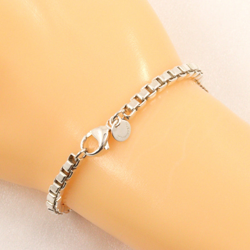 [Tiffany & co.]TIFFANY&Co. Venetian Bracelet Silver 925 Approximately 14.9g Venetian Unisex A Rank