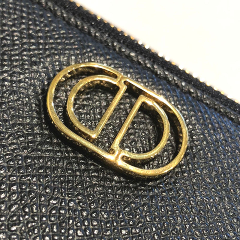 Dior】クリスチャンディオール カロ ダブルポーチ ショルダーバッグ