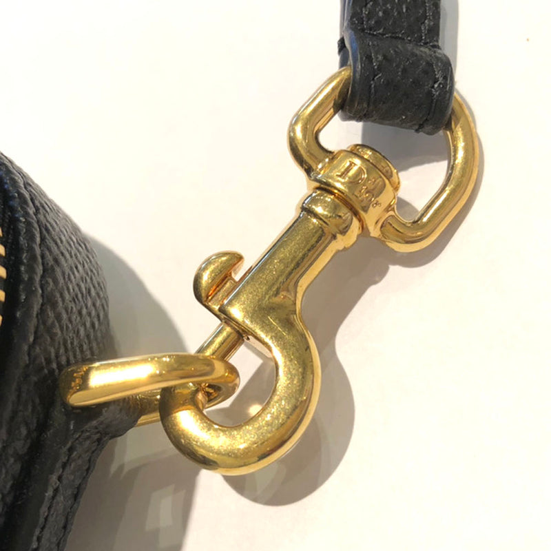 Dior】クリスチャンディオール カロ ダブルポーチ ショルダーバッグ