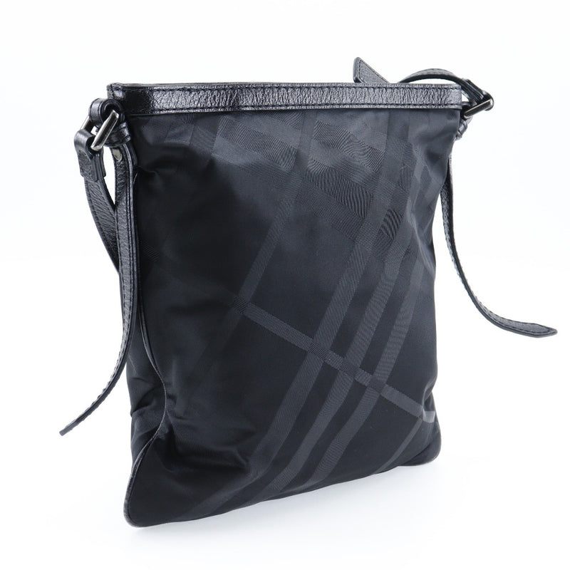 [Burberry] Burberry Sac à banc de nylon novice Nylon Black Diagonal épaule A5 Fixation Unisexe