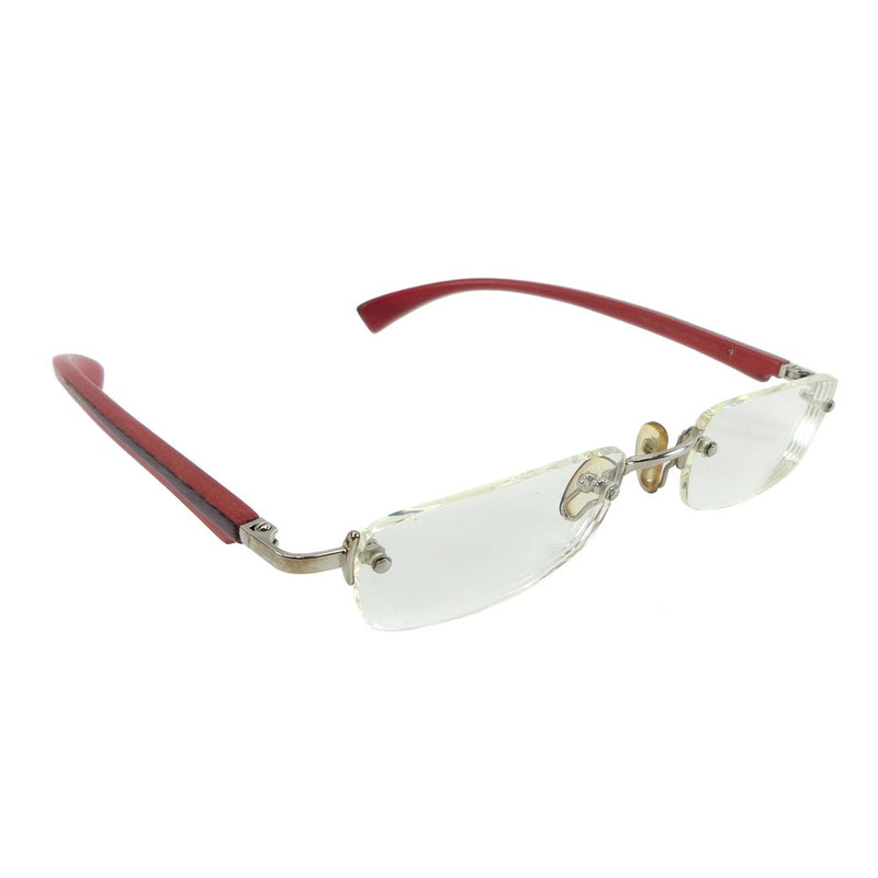 [Oro y madera] Oro y madera 
 Marco de anteojos * Gafas con grados 
 S46.16.2317 Marco de gafas rojos de madera * Hombres recetados A-Rank