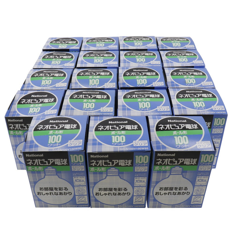 [National] National [Ensemble de 19] Ampoule Neopure Transparente pour autres appareils ménagers 
 GC-N100V60W95