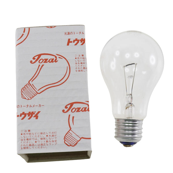 [TOZAI] Tozai [39] Clear incandescent light bulbs and other home appliances 
 110V 100W E26 Book 60mm Diameter Indoor [TOZAI] TOZAI [39 Pieces] Incandescent Light Bulb Clear_s Rank