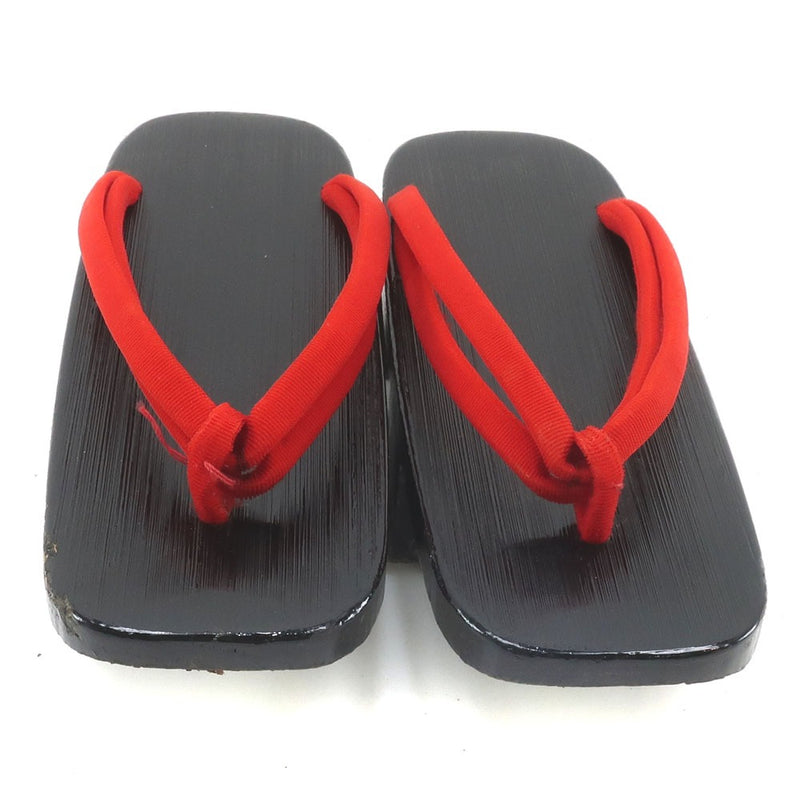 Calzado Sandalias 
 Accesorios de kimono de madera 23 cm calzado negro geta damas b-rank