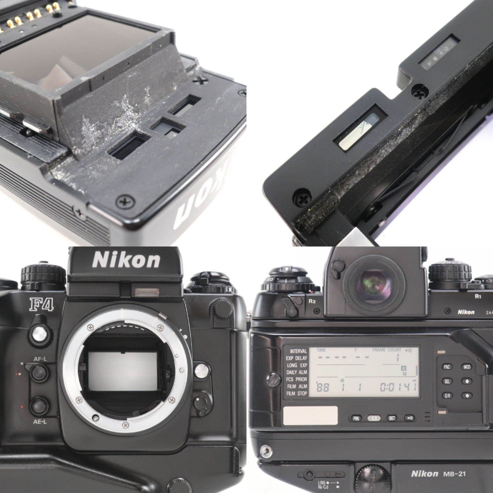 Nikon】ニコン F4 MF-23 MB-21 フィルムカメラ – NISHIKINO VINTAGE KYOTO