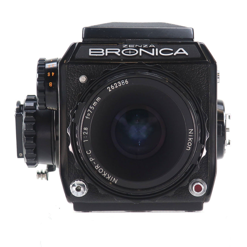 Zenza Bronica] Zenza Bronica EC 尼克尔-P.C F2.8 75mm 胶片相机